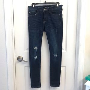 EXPRESS Sz 0S Stretch Midrise Jean Leggings